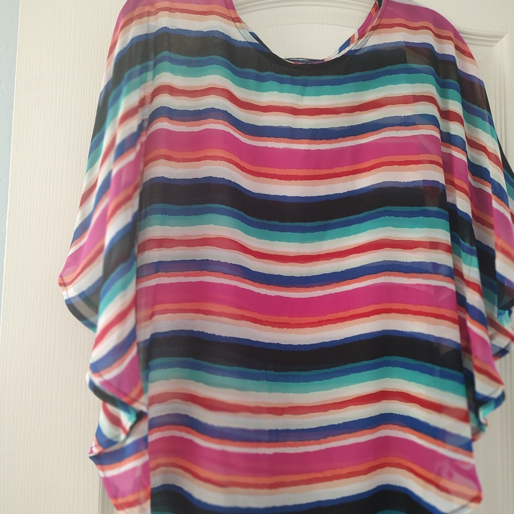 Cha Cha Vente Sheer Blouse